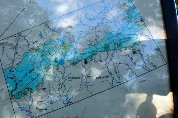 The Blue Ridge Escarpment sign